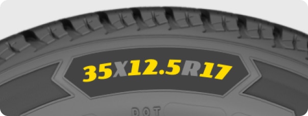 High Flotation Tire Sidewall